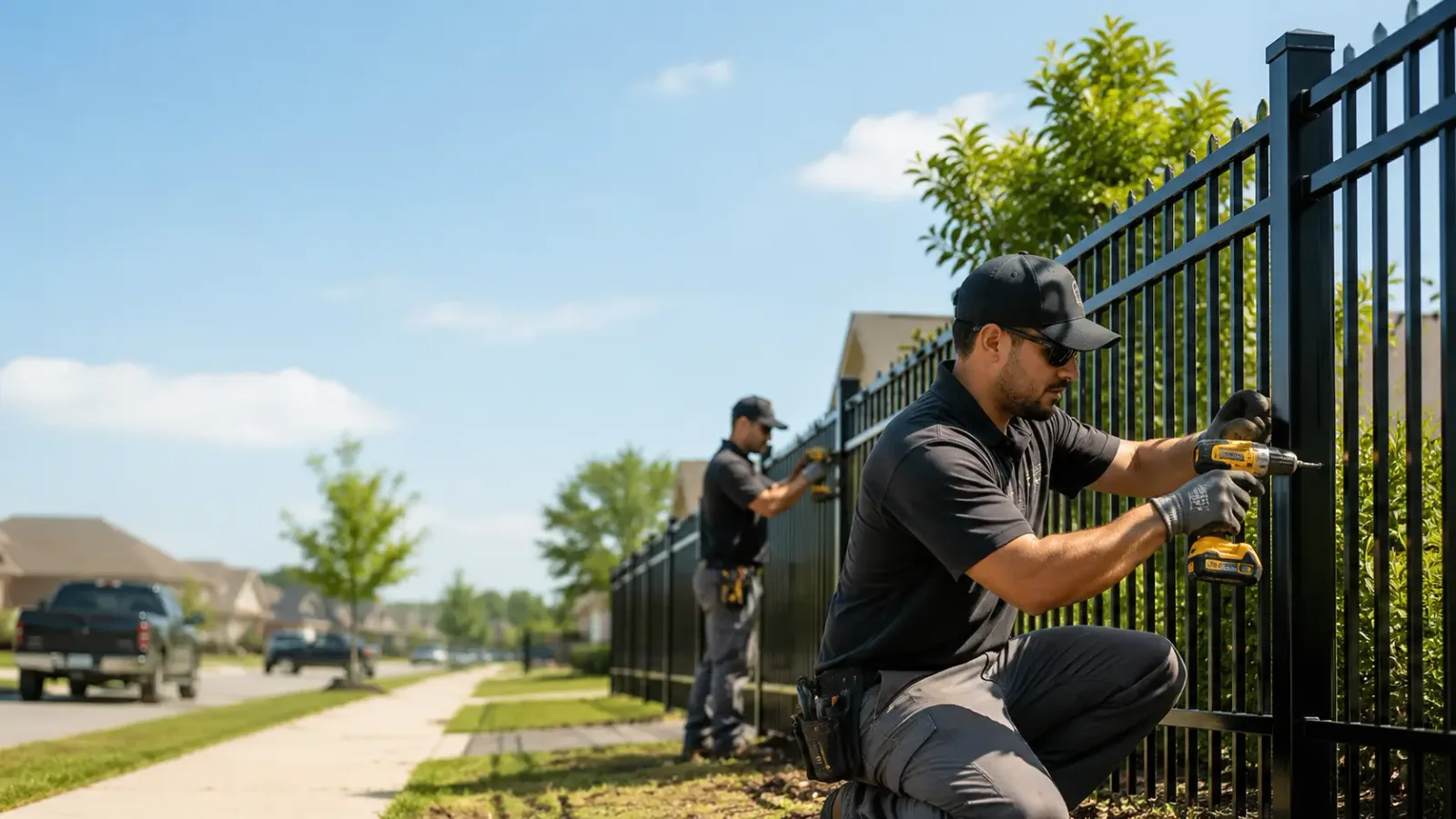 Metal Fence Installation in Wingate, MD